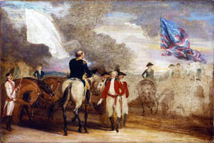 The Surrender of Lord Cornwallis (1820)